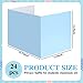 Yeaqee 24 Pcs Solid Privacy Boards for Student Desks Classroom Desk Divider Trifold Table Desk Privacy Panel Privacy Folders Screen Partition for School Teacher Student Study Test Home (Pastel Colors)