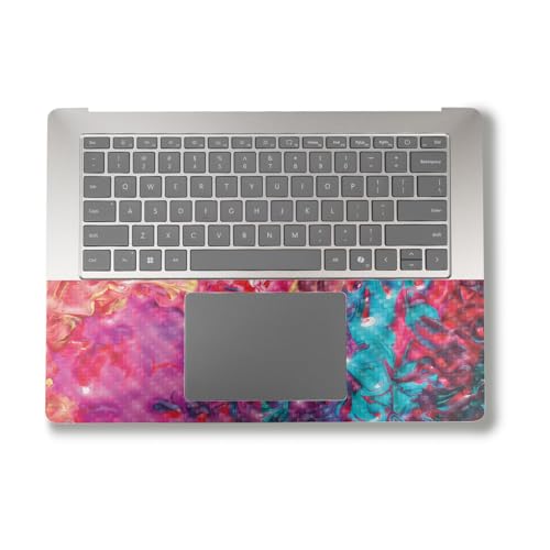 Image of Carbon Fiber Laptop Skin Compatible with Surface Laptop 7 15 inch (2024) - Paint Party - Premium 3M Vinyl Protective Wrap Decal Cover - Easy to Apply | Crafted in The USA by MightySkins