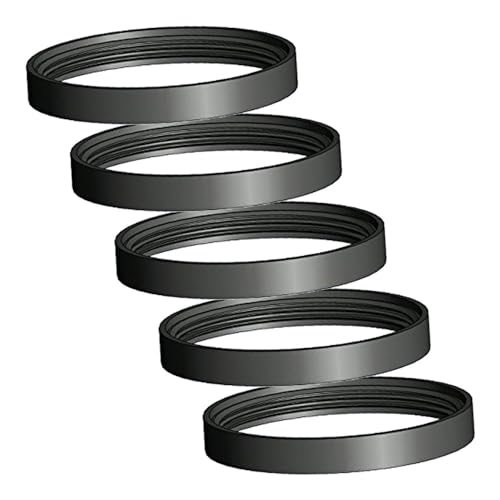 Lot de 5_Joints en silicone ∅ 80 mm pour poêle haute température