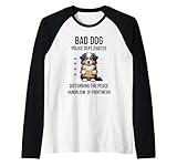 Photo Gallery australian shepherd - divertente cane segnaletico per amanti dei cani, proprietario di cuccioli maglia con maniche raglan Photo Gallery australian shepherd - divertente cane segnaletico per amanti dei cani, proprietario di cuccioli maglia con maniche raglan