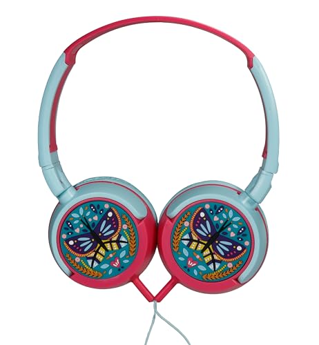 Fone de Ouvido GiratĂłrio Infantil OEX KIDS BUTTERFLY HP306-85dB