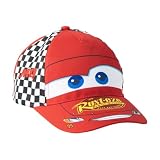 Disney Pixar Cars Gorro para Niños, Lightning Mcqueen Gorra de Beisbol, Gorra de Verano Infantil