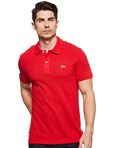 Image of Lacoste Men's Classic Pique Slim Fit Short Sleeve Polo Shirt