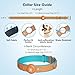 GPS Tracker for Dogs, 2 in 1 Pet Tracking Smart Collar (Only iOS), No Monthly Fee GPS Tracker Dog Collar, Real-time Location Comfortable PU Tracker Tag for Small, Medium Large Dogs(Locator Included)