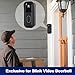 Blink Doorbell Mount for All-new Blink Video Doorbell(2nd Gen), No-Drilling Blink Mount Bracket, Easy Installation for Blink Doorbell Camera Security System (Blink Doorbell is Not Included),Black