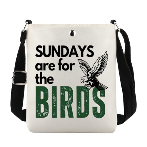 Sac entraîneur de football à bandoulière Sundays Are For The Birds pour ne plus rien perdre au stade
