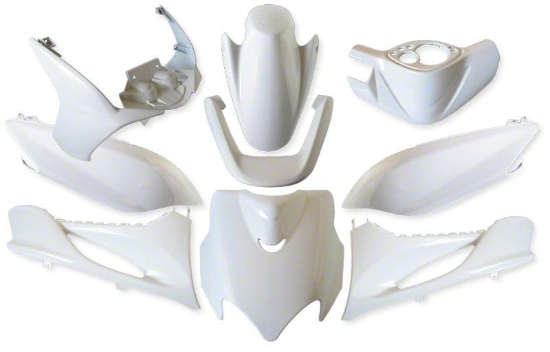 Kit de revestimiento Vinculexx 9 piezas blanco metálico Mach G - Jog R - Rr