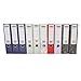simpa 10PC A4 Lever Arch Folder Set – Assorted Colours – 75mm Spine with Metal Finger Pull Mechanism – Heavy Duty Office & Home Filing Folders