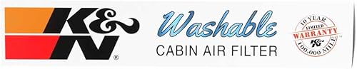 Miniatura 11 de K&N Filtro de aire de cabina LIFETIME: aire limpio y lavable para tu cabina: compatible con Dodge 2006-2020/Mercedes Benz/Volkswagen: Sprinter,