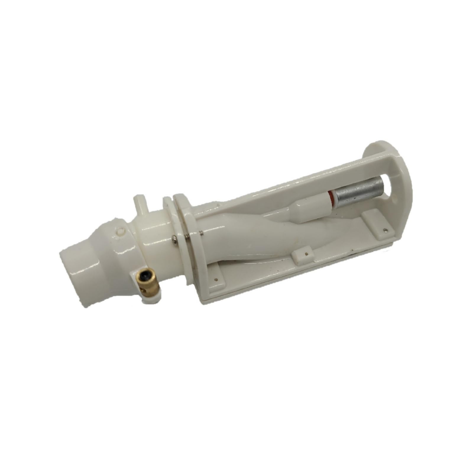 Propulsión a chorro compacto para barcos RC con eje de acero ligero en color blanco