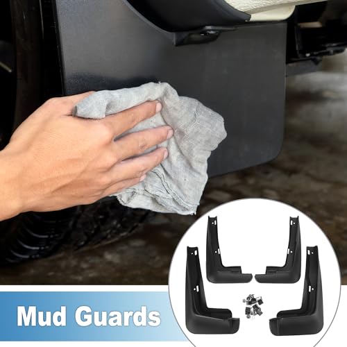 Image of Mud Flap Splash Guard with Mount Accessories Front & Rear Side Mud Guard for Mini Clubman F54 2015-2023 (Set of 4)
