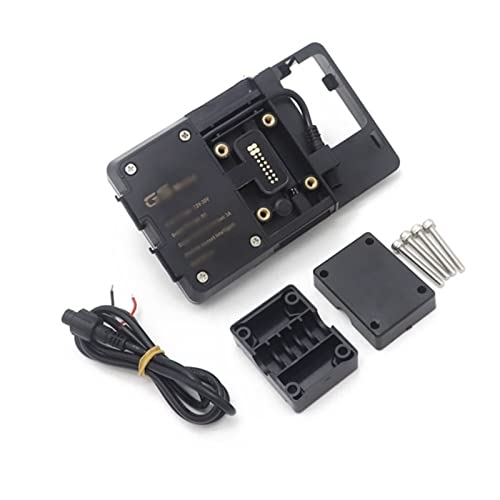 Support téléphone moto TMAX 530 : fixation pare-brise stable avec chargeur
