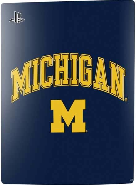 Skinit Decal Gaming Skin Compatible with PS5 Console - Officially Licensed University of Michigan M Design