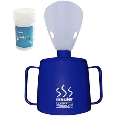 Medisure Steam Inhaler Kit with Menthol Crystals Cover