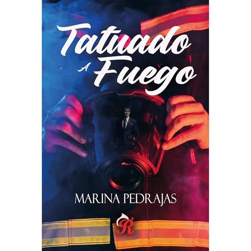 Tatuado a fuego Audiolibro Por Marina Pedrajas arte de portada