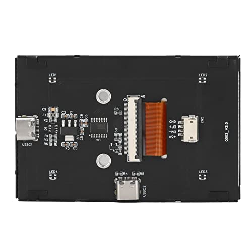 Ekran Wyświetlania Mini Monitora, IPS USB Pełny Widok, Idealny do Danych Przemysłowych, Idealne Monitory Akcesoriów Komputerowych
