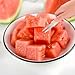 IURRDOP Watermelon Cutter Slicer Tool 3 in 1, Stainless Steel Melon Slicer & Fruit Cutter for Watermelon, Cantaloupe, Mango, Kitchen Gadget for Family, Camping, Picnic