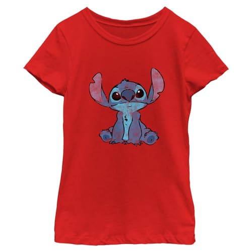 Image of Disney Simply Lilo and Stitch Shirt for Girls, Solid Crew Tee