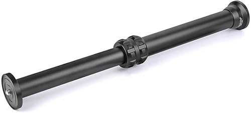 Miniatura 5 de FOTOBETTER Trípode de aluminio de 2 secciones ET-A252 con columna central, poste de extensión cardán, barra de extensión de mano para cámara réflex