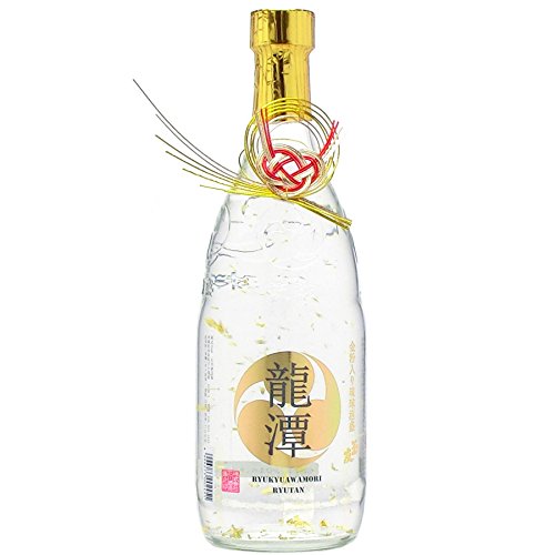 未開封】 龍潭 泡盛 金箔入り 金粉入り 720ml 琉球泡盛 【公式通販】