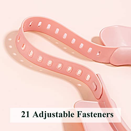 Piyl Baby Kids Shower Cap Shampoo Bath Bathing Hat Silicone Adjustable,Protection Eye Ear For Toddler, Baby, Kids, Children (Pink,6 Months-12 Years Old/15.8-22.8In) #TOP5