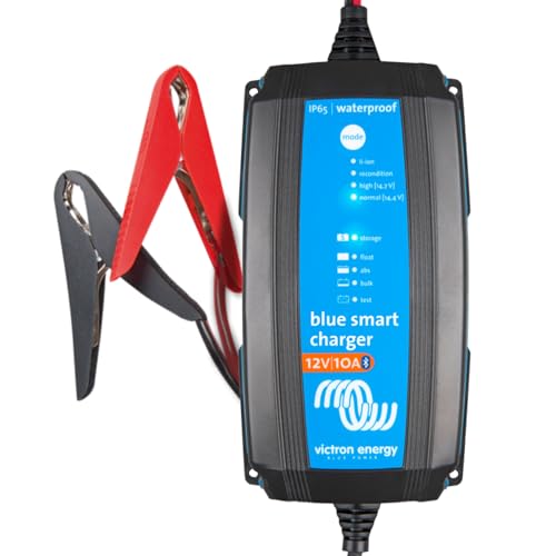 Victron Energy Blue Smart IP65 Smart Car Battery Charger 12V 10A,...