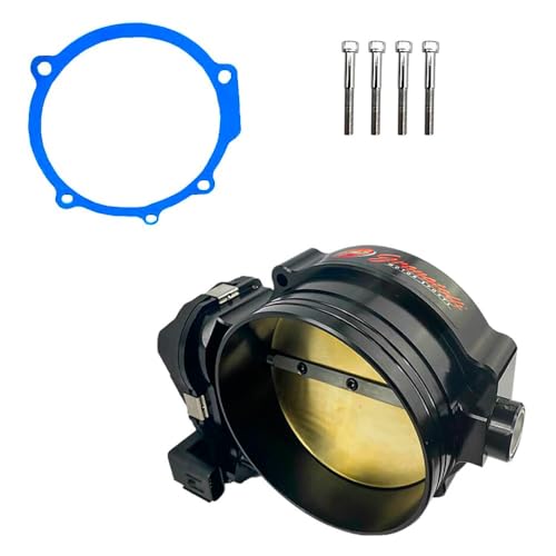 Compatible With Dodge Hellcat Dbw Throttle Body 105mm - Drive-by-wire - Black