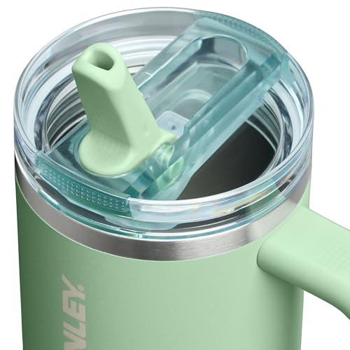 Image of STANLEY Quencher ProTour Flip Straw Tumbler with Leakproof Lid Built-in Straw & Handle Built-in Straw & Handle