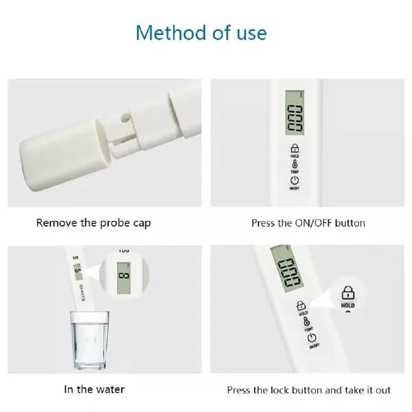Image of PAXMAX TDS Meter With Display For Testing Water Purity