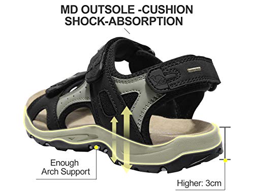 Image of CAMEL CROWN Comfortable Hiking Sandals for Women Waterproof Sport Sandals for Walking Beach Water with Arch Support