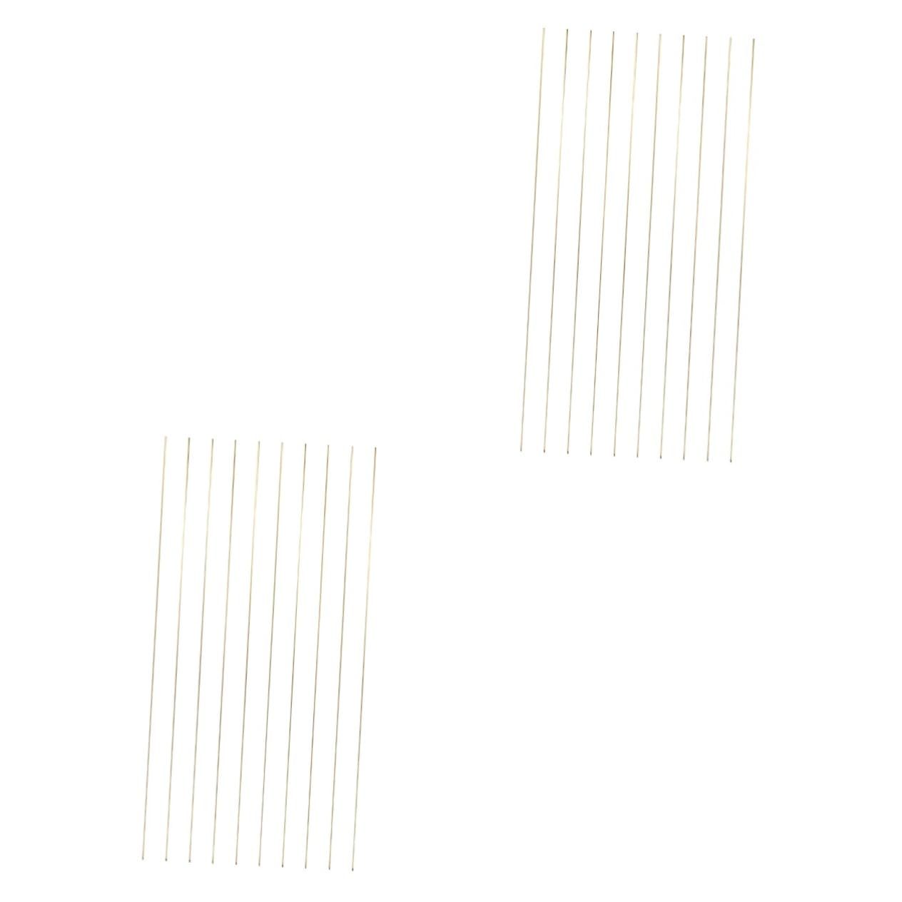 HAWILLOSCH 2sets Armature Skeleton Wire Perfect for Clay Sculpting and DIY Projects 25pcs*2