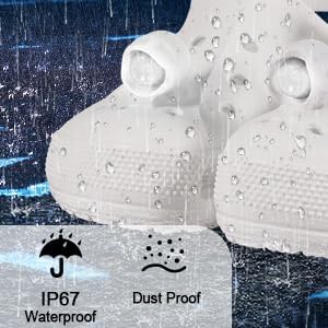 Miniatura 5 de 2 luces de cocodrilo para zapatos, faros de cocodrilo, para exteriores, campamento, luces esenciales de cocodrilo para niños, luces de cocodrilo