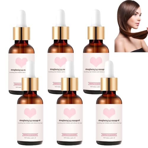 Golab Beautiful, olio per capelli tonificante, olio per capelli Golab Beautiful, olio per capelli Golâbbeauty, olio per capelli per donne, olio nutriente e volumizzante (6 pezzi)