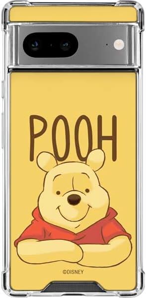 Skinit Clear Phone Case Compatible with Google Pixel 8a - Officially Licensed Disney Winnie The Pooh Portrait Design
