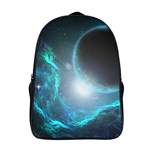 Sac à dos scolaire Planet Kids avec motif 3D cool - Sac de mode mixte 40x28x16cm