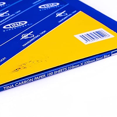 Single Side Blue Carbon Paper Box of 100 Sheets F4 Size (8.25 X 13)
