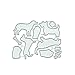 Produktbild DIY Handwerk Schneidform niedliche Hunde DIY Metall Stanzschablone Scrapbooking Album Stempel Papier Karte Basteln Dekoration