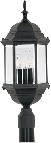 Miniatura 5 de DESIGNERS FOUNTAIN Devonshire - Lámpara de 3 luces para exteriores, aplique de pared exterior de 19 pulgadas para puerta delantera, patio y porche