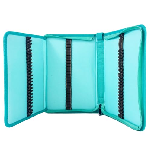 Image of YOUNGCOL 72 Slots Colored Pencil Case Pencil Holder Color pencil organizer Storage (Green)