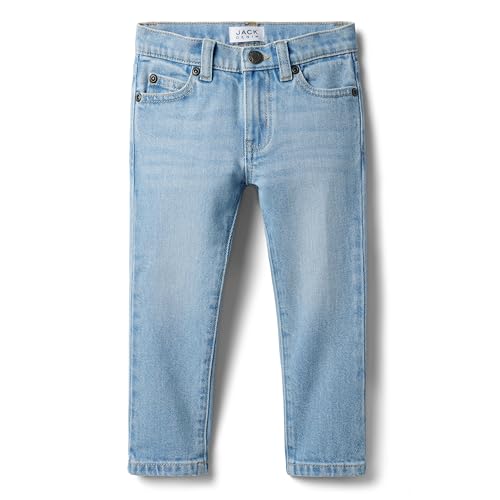 Janie and Jack Boys' Slim Jean in Finley Wash