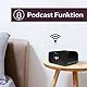 Digitales WLAN Internet Radio XORO HMT 425 Basic mit 2.8 Zoll Farbdisplay, Podcast, USB Mediaplayer, FM/DAB+ Sendersimulation, Wecker