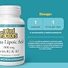 Natural Factors Alpha-Lipoic Acid with B1 & B2 - Antioxidant Support* - Non-GMO - 60 Vegetarian Capsules