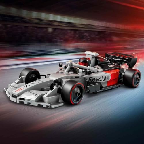 Image of LEGO Speed Champions Audi Revolut F1 Team R26 Race Car Toy Building Set with 1 Minifigure 77259
