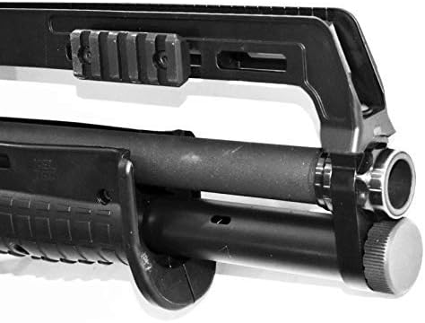 Trinity Ammo Pouch with Rail Base Mount Shell Holder Kit Black Shells Carrier Hunting Accessory Holder 12 Gauge Tactical Shell Pouch Ammo Shell Round slug Carrier Reload Single Rail Mount.