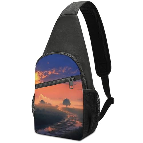Mochila de mano urbana tipo Sling para deporte y viaje