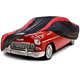 AltoCover Car Cover Custom Fit for Chevy Bel Air 1950-1957 2-Door/4-Door, Classic Car Cover Waterproof All Weather with Cotton Liner for Rain Snow Protection