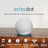 Conçu pour protéger votre vie privée : cette enceinte est dotée de multiples éléments de protection et contrôle de la vie privée, dont un bouton Arrêt microphone vous permettant de déconnecter électroniquement les microphones.