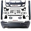 DM Autoteile 1641 Stoßstange Bodykit LCI für SRA+PDC kompatibel für BMW 3er E92 E93 10-14 +Zubehör M