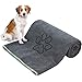 KinHwa Dog Towel Super Absorbent Pet Bath Towel Microfiber Dog Drying Towel for Small, Medium, Large Dogs and Cats 30inch x 50inch Gray