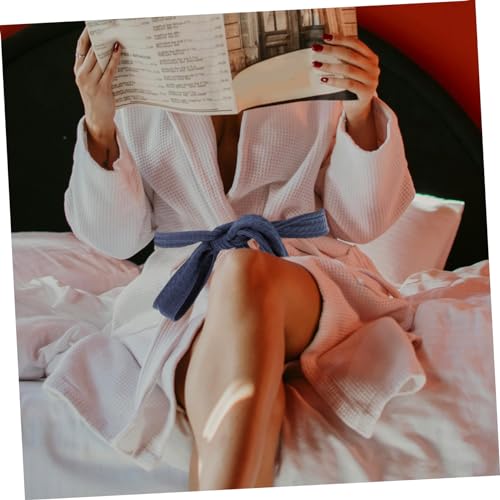 Robe Belt Replacement Soft Bathrobe Tie for Women and Men Comfortable Spa Waistband for Hotel and Home Bathrobe Versatile Replacement Strap for Broken Robe Belts4